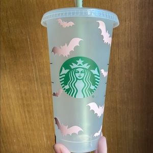 Starbucks Halloween bat cold cup